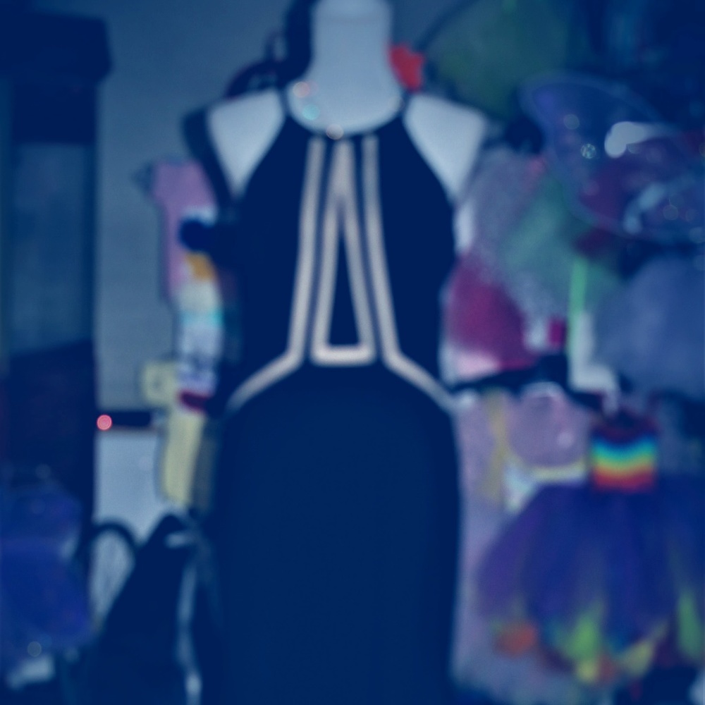 Black and Tan Dress
